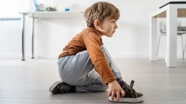 LVT flooring - demonstrating comfort