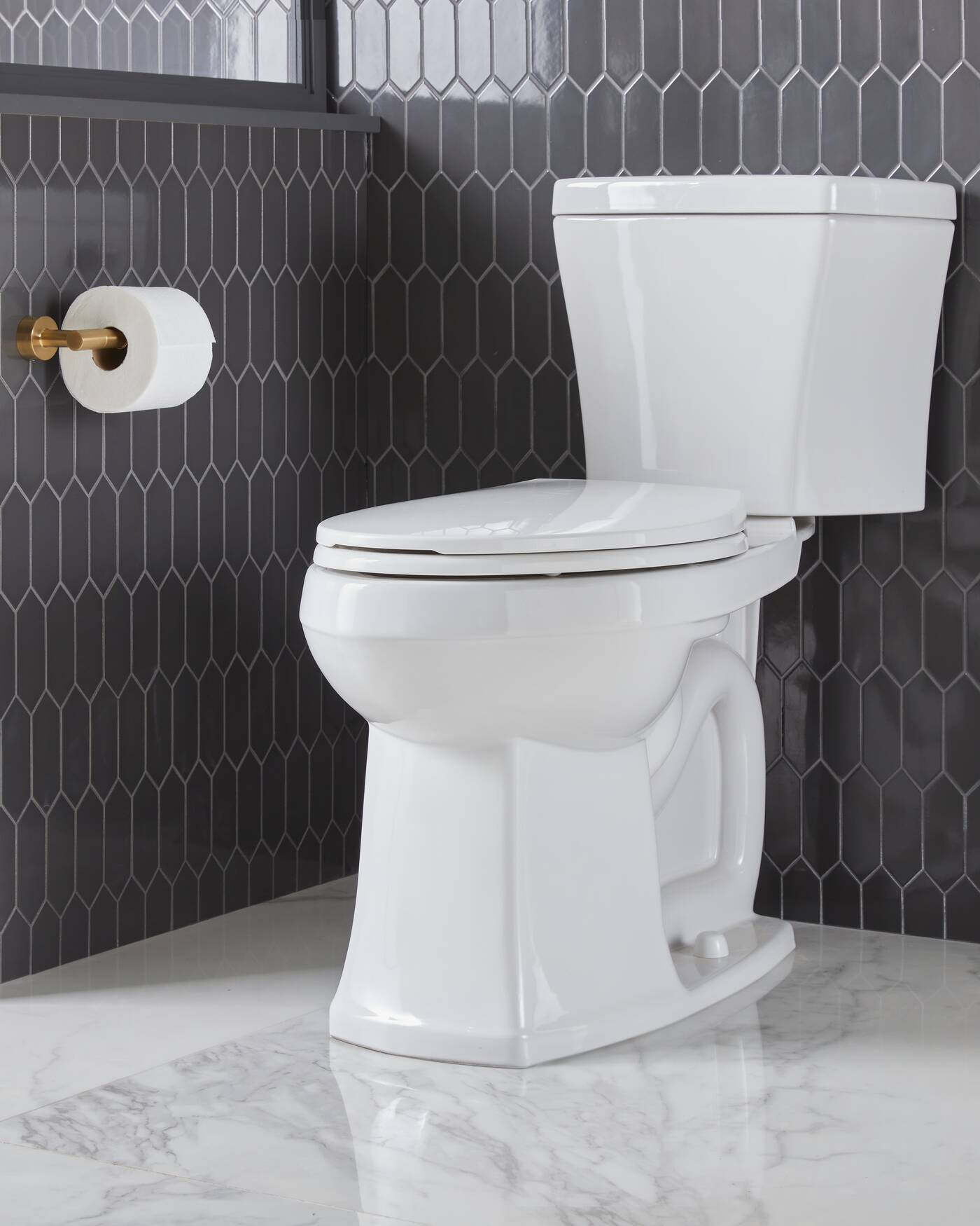 Geber Avalanche Two Piece Elongated Ergo Height Toilet