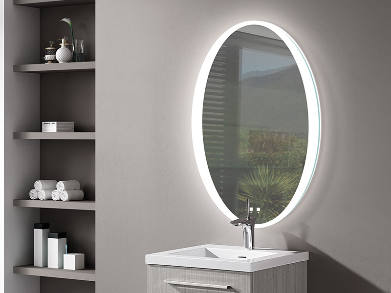 Madeli Oval Twilight Slique LED Mirror