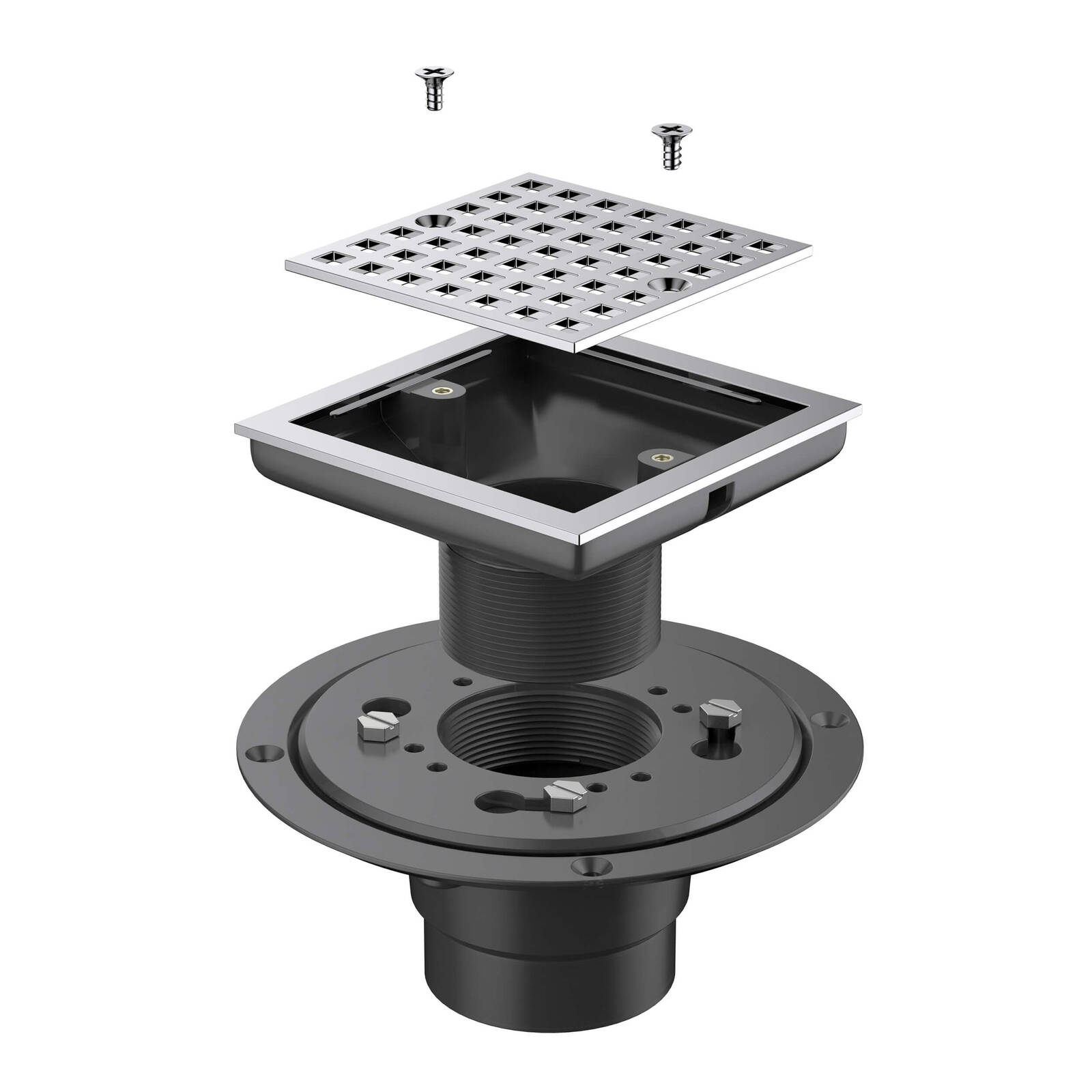 Casa 4” Shower Drain - Exploded View