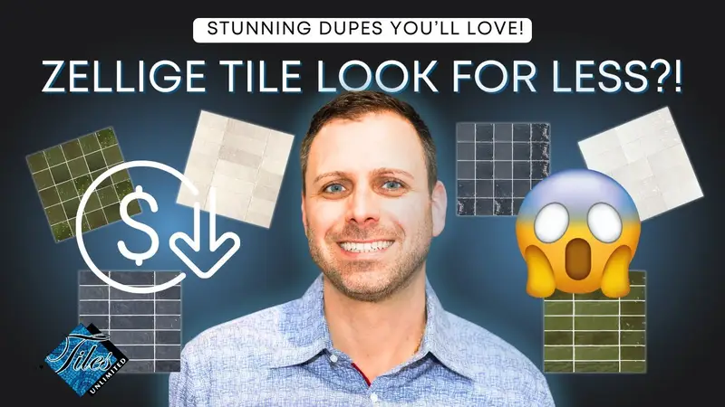 ZELLIGE TILE DUPES — Stunning Style & Budget-Friendly Alternatives with Big Benefits
